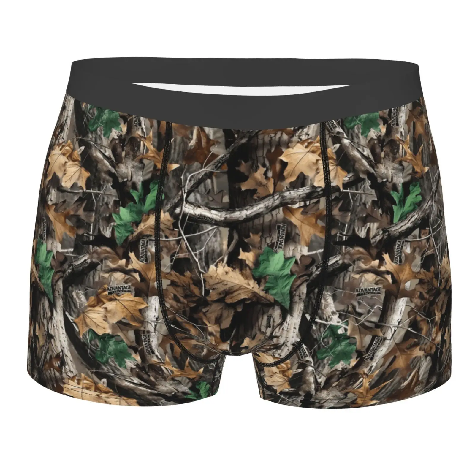 Camouflage Hunting Forest Men Underwear Boxers Breathable Mens Boxershorts Men's Panties Underpants Man Boxers Briefs Trunks
