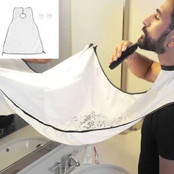 120x80cm Man Bathroom Apron Black Beard Apron Hair Shaving Apron Waterproof Shaving Beard Cloth Household Cleaning Protecter