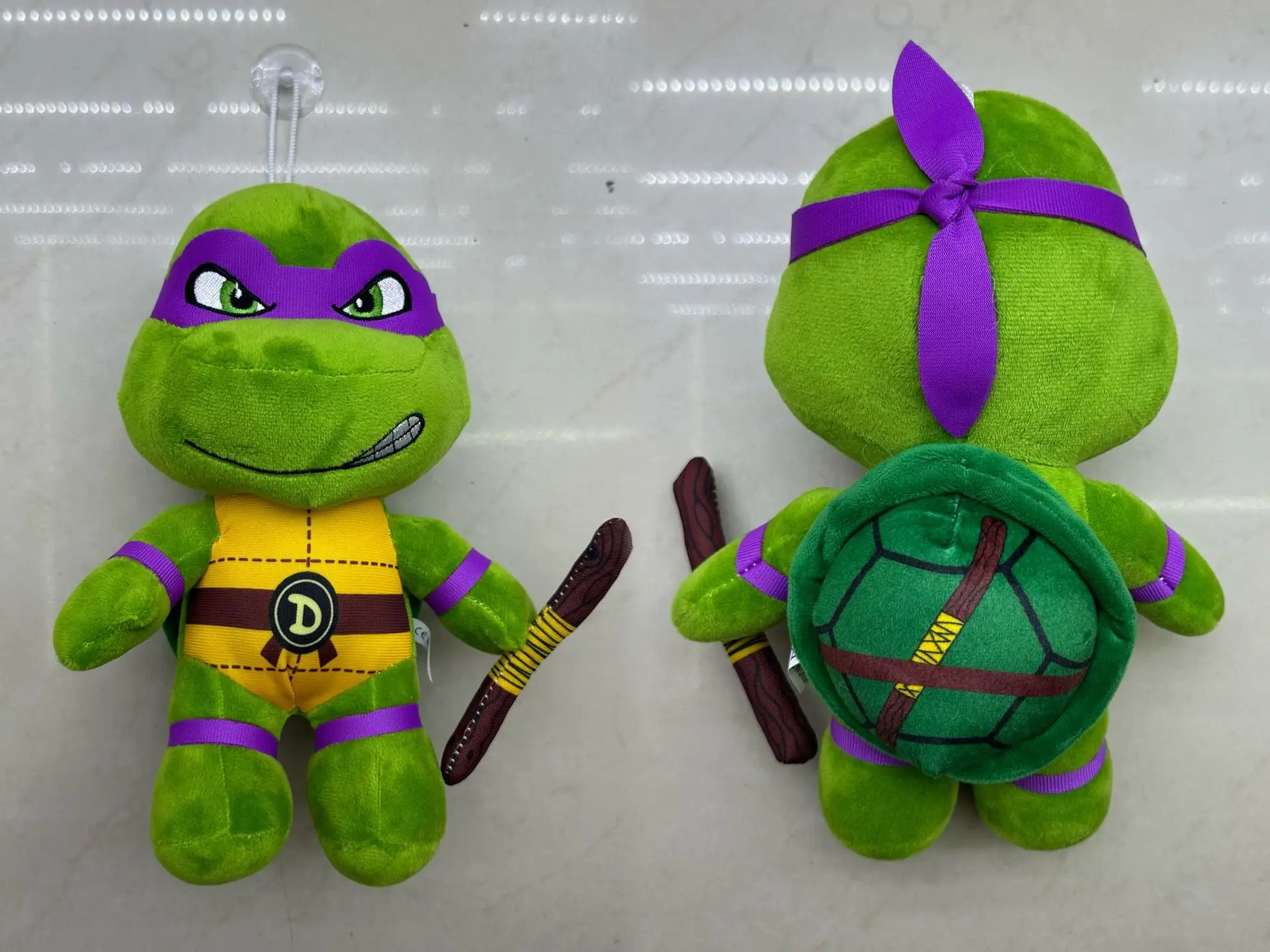 25cm Ninja Turtles Plush Dolls Anime Game TMNT Leo Raph Mike Don Stuffed Animals Decoration Ornament Toys for Kids Birthday Gift