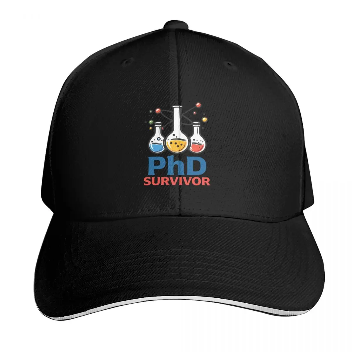 PhD Survivor Baseball Cap Unisex for Men Women Outdoor Golf Running Hiking Summer Beach Travel