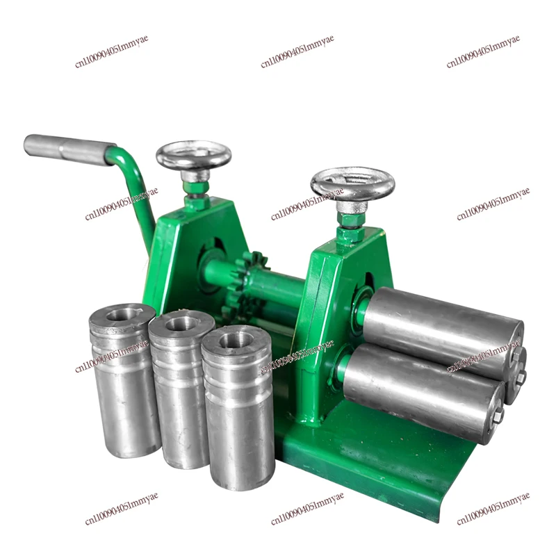 

Manual Flat Iron Rolling Machine, Steel Bar Rolling Machine, Stainless Steel Plate Rolling Machine, Small Hand Crank