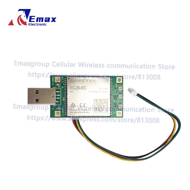 

Quectel EC25-E/EC25-AU/EC25-AF/EC25-EU/EG25-G/EC25-V/EC25-EC CAT4 LTE+GPS Module Smallest EC25 USB DONGLE testing kit