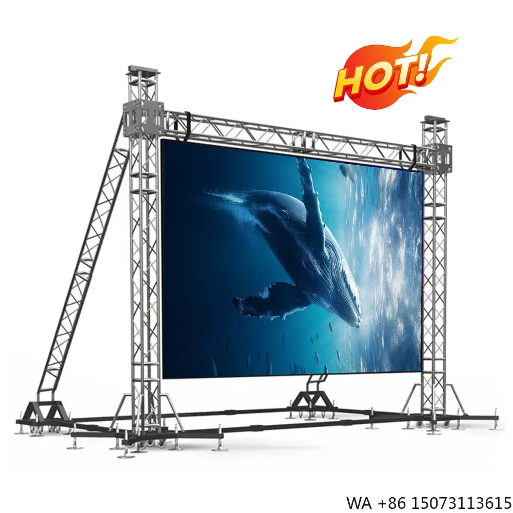 

Арендный LED-экран 500x500/500x1000 мм P2.976/P3.91/P4.81 для концертов