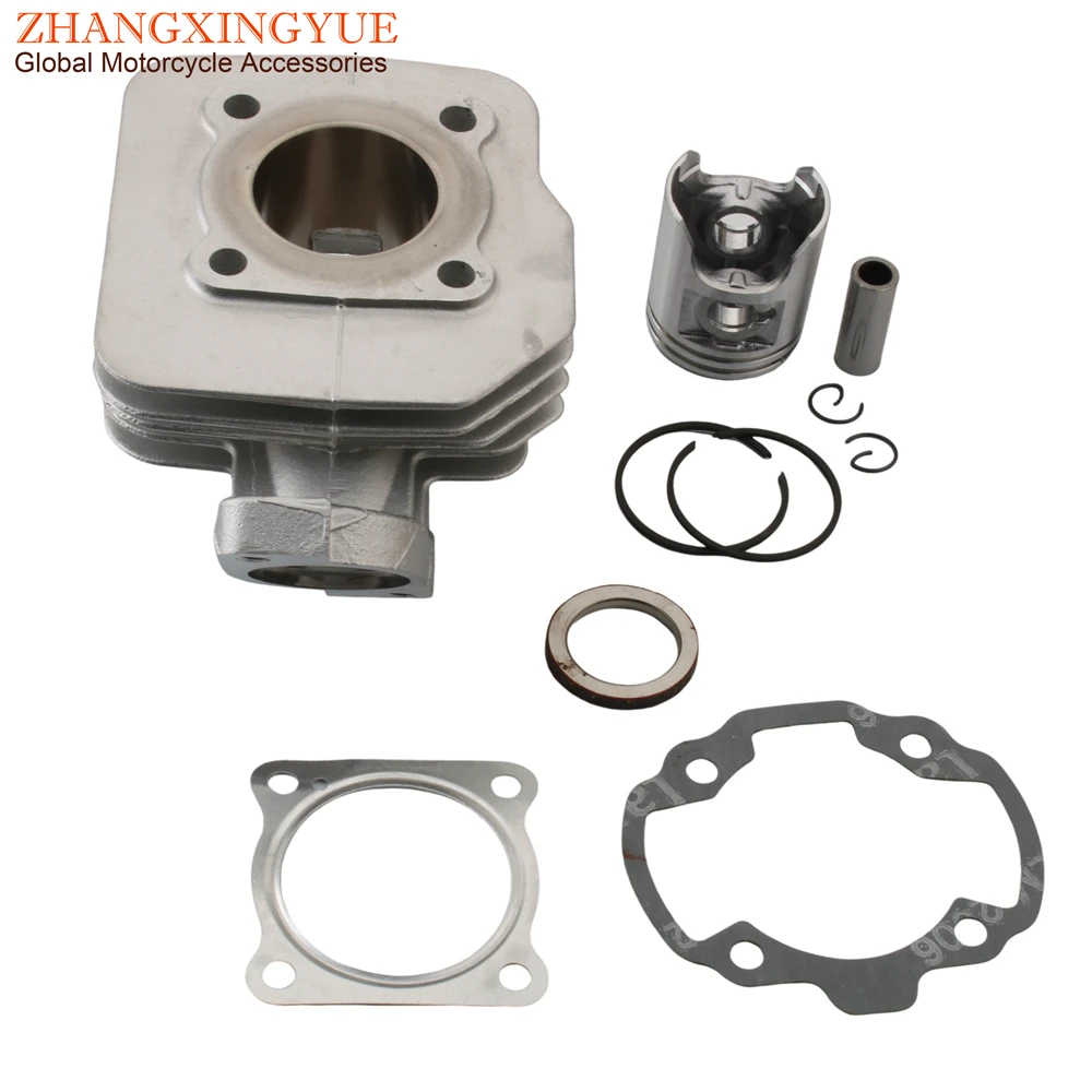 Scooter Buxy50 Cylinder Block Kit For Peugeot Buxy Elyseo Elystar Gipsy Limbo Reggea Looxor 50 SV 50cc 2T Ceramic