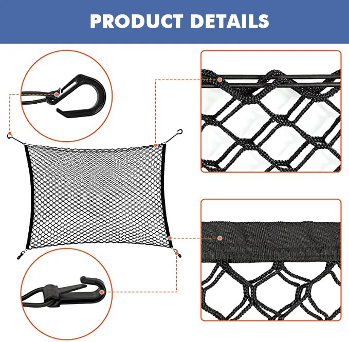 Dog and Kids Car Protection Pet Safety Pet Car Barrier Mesh