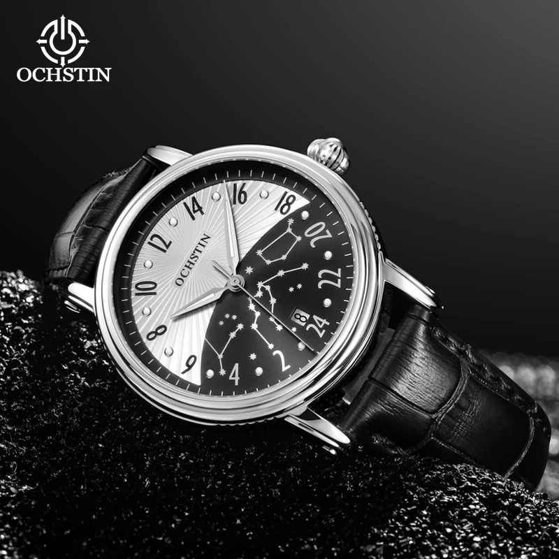 

Ochstin New 2024 Business Luxury Style Architect Series Watch with Fully Automatic Mechanical Movement Men's Mechanical Watch