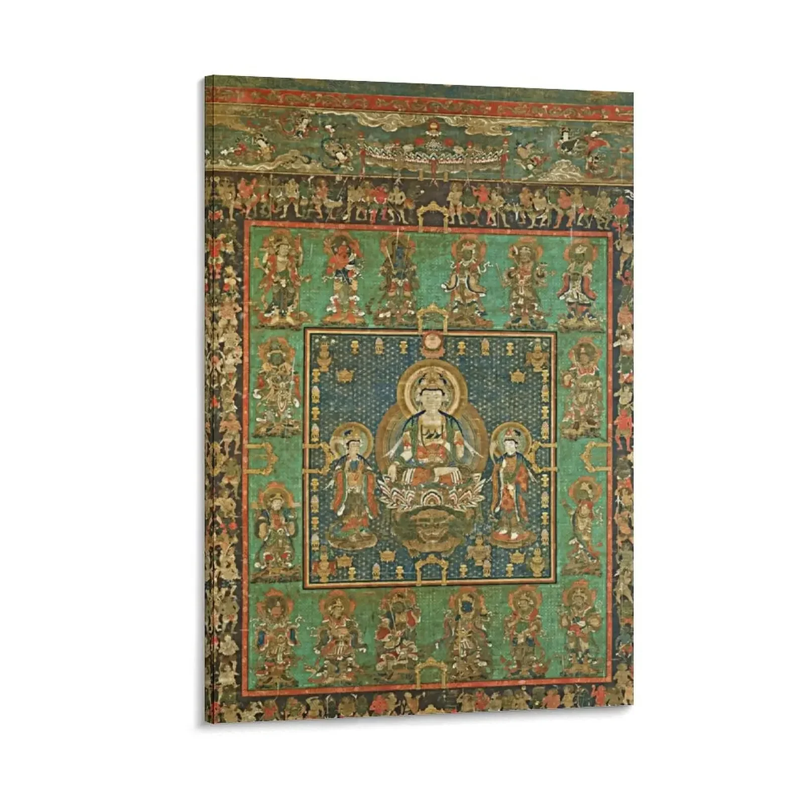 

Mandala of Hannya Bosatsu (Restored Japanese Artwork) Canvas Painting painting posters for wall