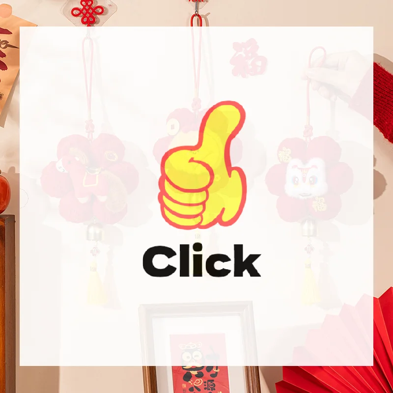 2026 سنة الحصان السنة الجديدة ديكور قلادة أفخم غرفة المعيشة جو بهيجة ديكور مهرجان الربيع مدخل الباب معلقة