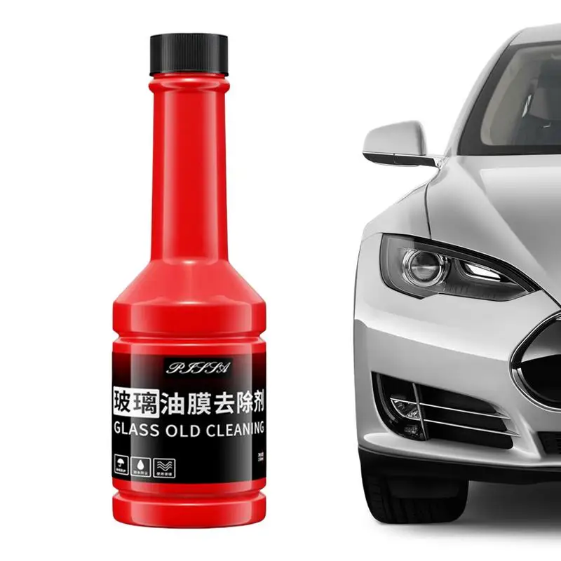 Car Glass Windshield Oil Film Remover Spray Strong Decontamination Multipurpose Window Glass Cleaner Labor-Saving Window Liquid