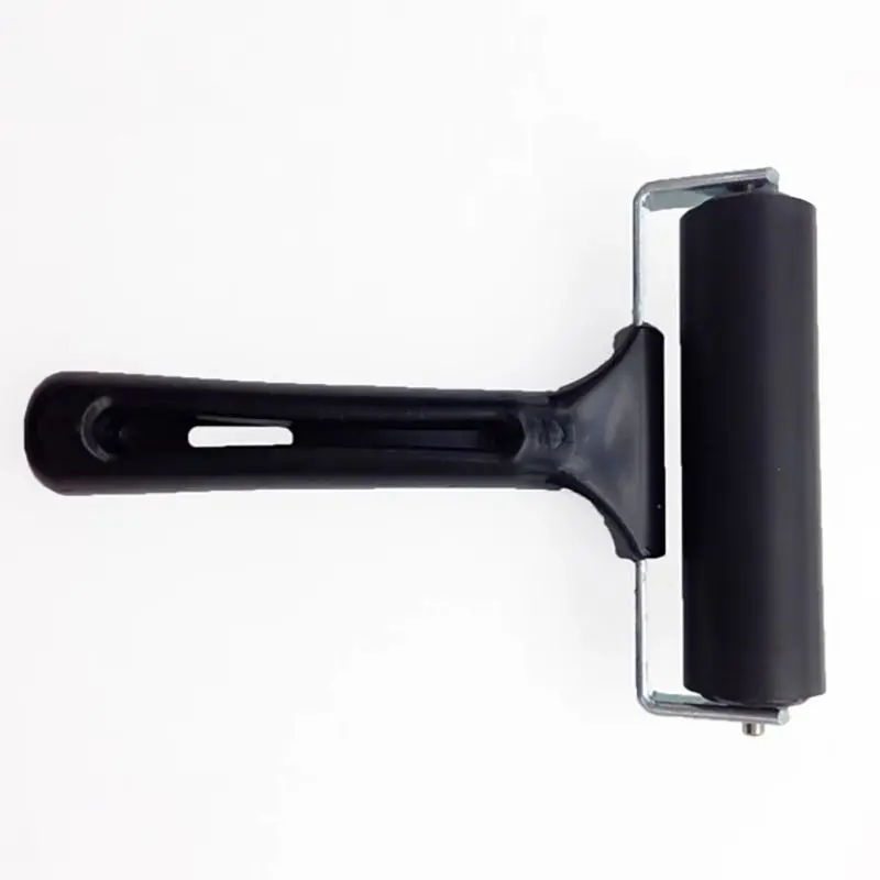 10cm Art Ink Printmaking Roller Professional Painting Rubber Roller Brayer Art Stamping Tools, Construction Rollers Tools