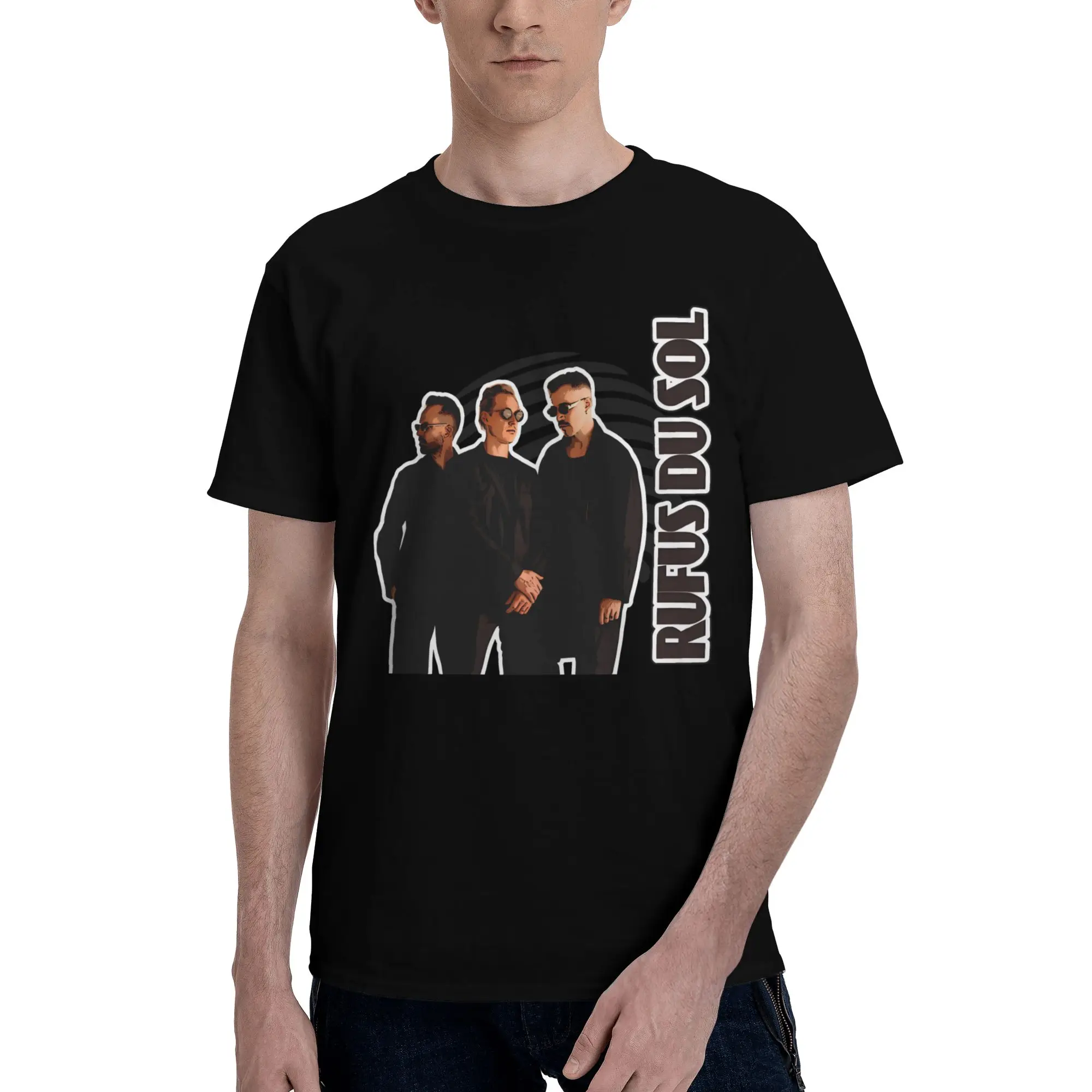 Mens Womens Rufus Du Sol 2026 Concert Shirt Cotton Fashion Tee Shirts  Clothing Outfits