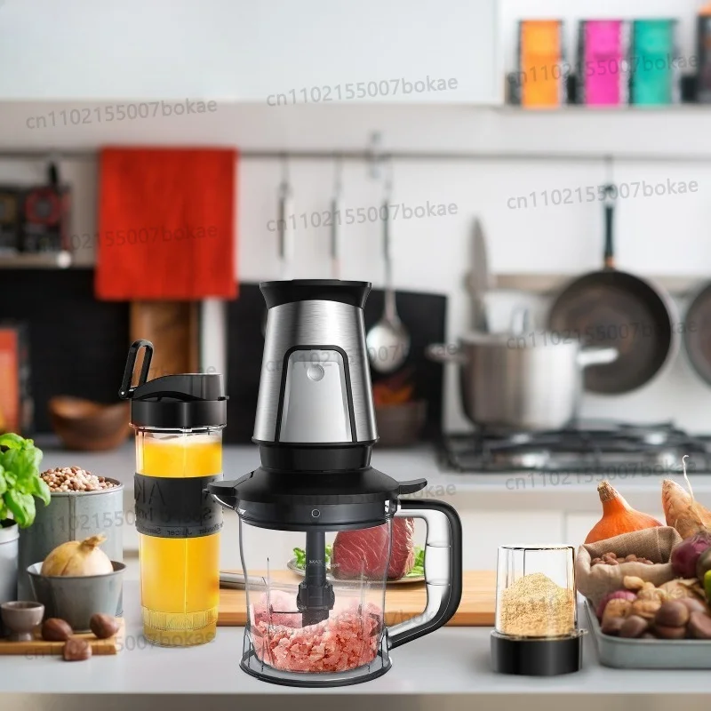 Multifunctional household electric mixer, juicer, grinder, kitchen processor, baby food maker, meat grinder