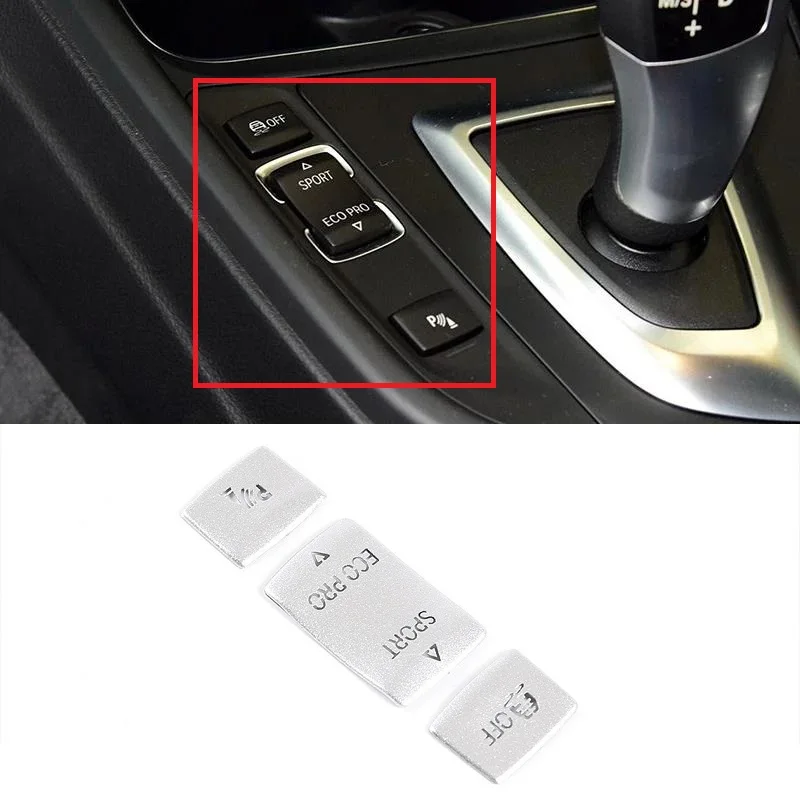 Car Driving Mode Button Sticker Accessories For-BMW 2 3 4 Series F45 F46 F30 F32 3 SeriesGT