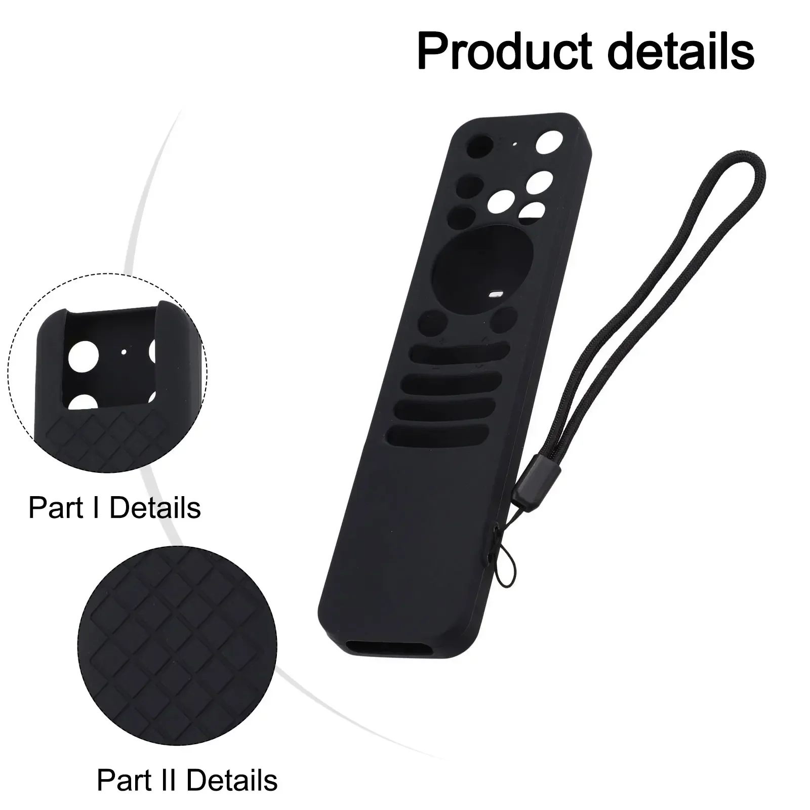 Lightweight Shockproof Silicone Cover For LG MR25GA Remote Providing Anti Slip Grip And Full Functionality Access