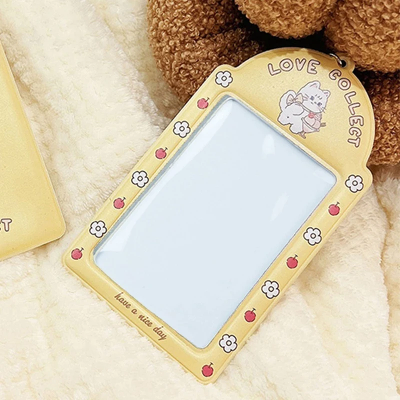 Ensemble de cartes de bus papillon de dessin animé, pendentif de sac étudiant, clé JOIdol, couverture photo, carte d'identité, nouveau