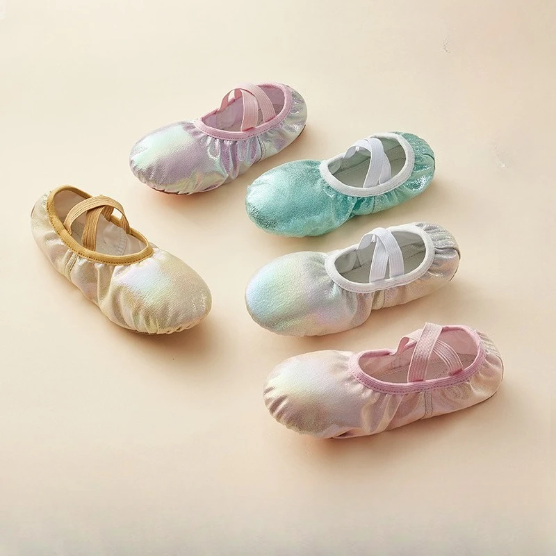 Multi-Color Soft Sole Chinese Dance Shoes Children Special Baby Ballet Split-Sole for Girls Toddler Slippers for Little Big Kid