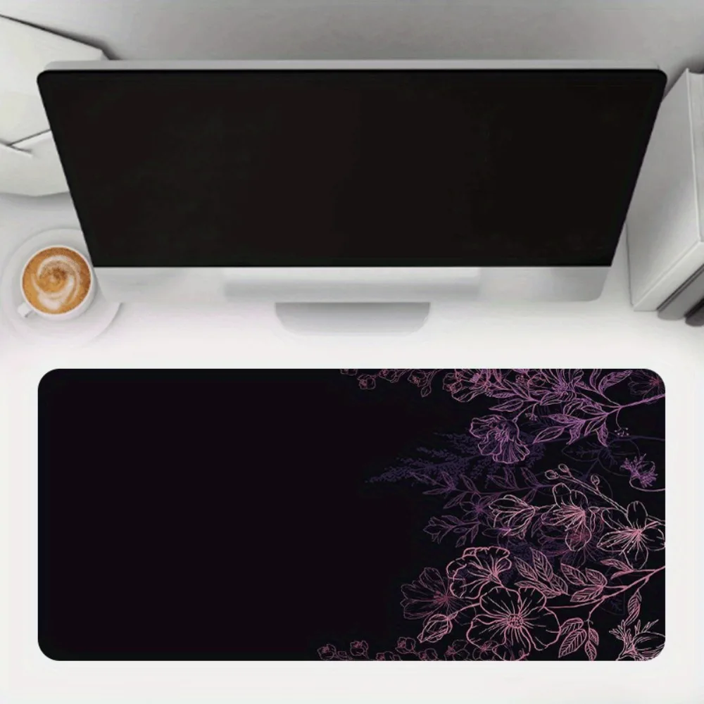 Colorful mouse pad with anti-slip rubber bottom, perfect for gaming and computer use - a perfect desktop pad,