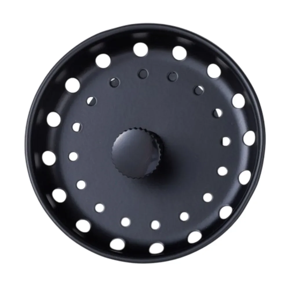 Black Anti-Clog Filter Anti Clog Filter For Kitchen Sink Easy Clean Design Leak Prevention Technology User-Friendly Design