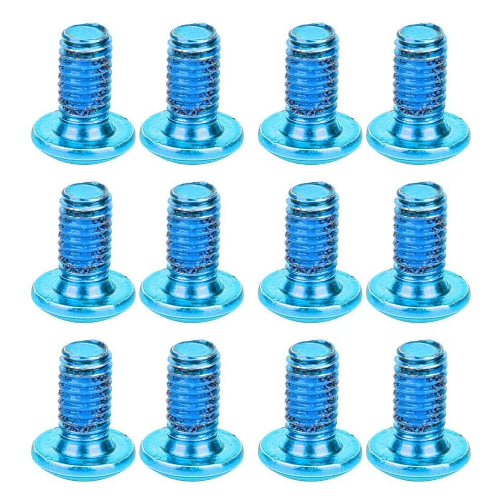 

Bicycle Screws Titanium Steel Brake Pad Screws Bike Stem Handlebar Bolts Disc Rotor Fasteners for Hybrid Road