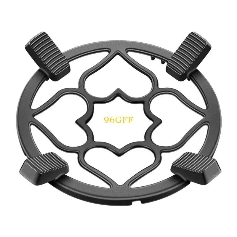 96GF استبدال موقد الغاز قوس الحديد الزهر غاز موقد محول محول المنزل مقاومة للحرارة ملحقات طهي آمنة