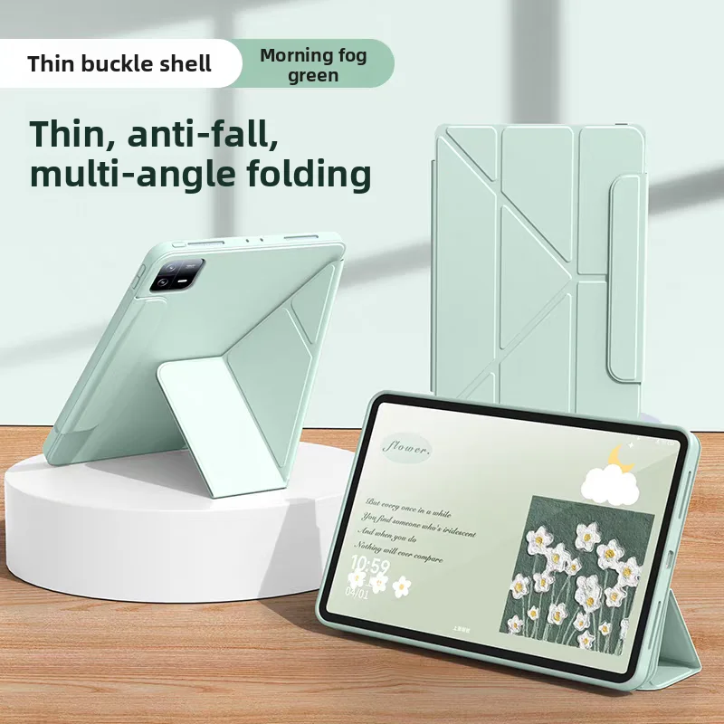 

for Redmi Xiaomi tablet 7spro protective case 6spro with pen slot 3+y folding magnetic suction 5/6pro 11 inch all inclusive