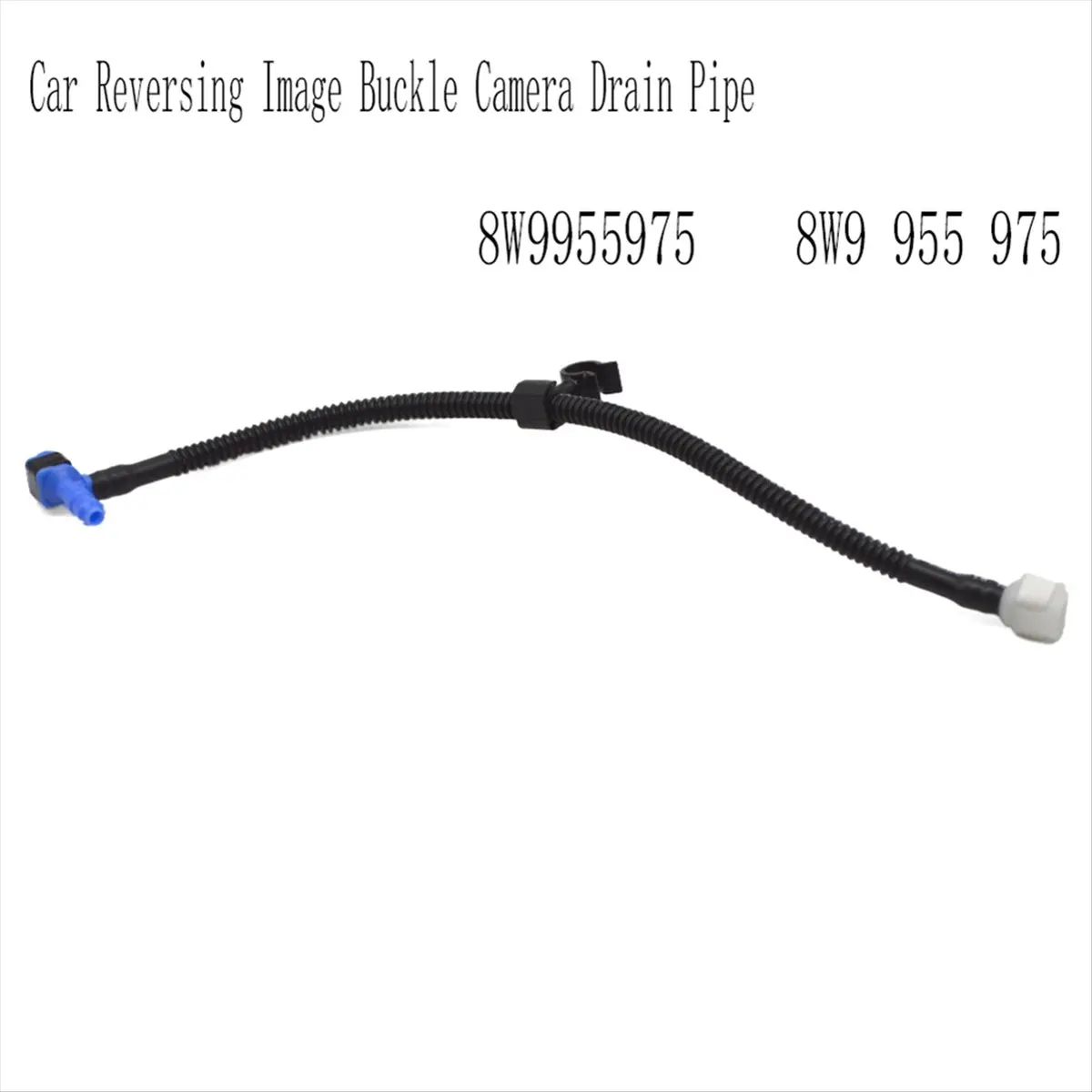 Super Sale 8W9955975Car Reversing Image Buckle Camera Drain Pipe for Audi A4 S4 RS4 8W9 955 975