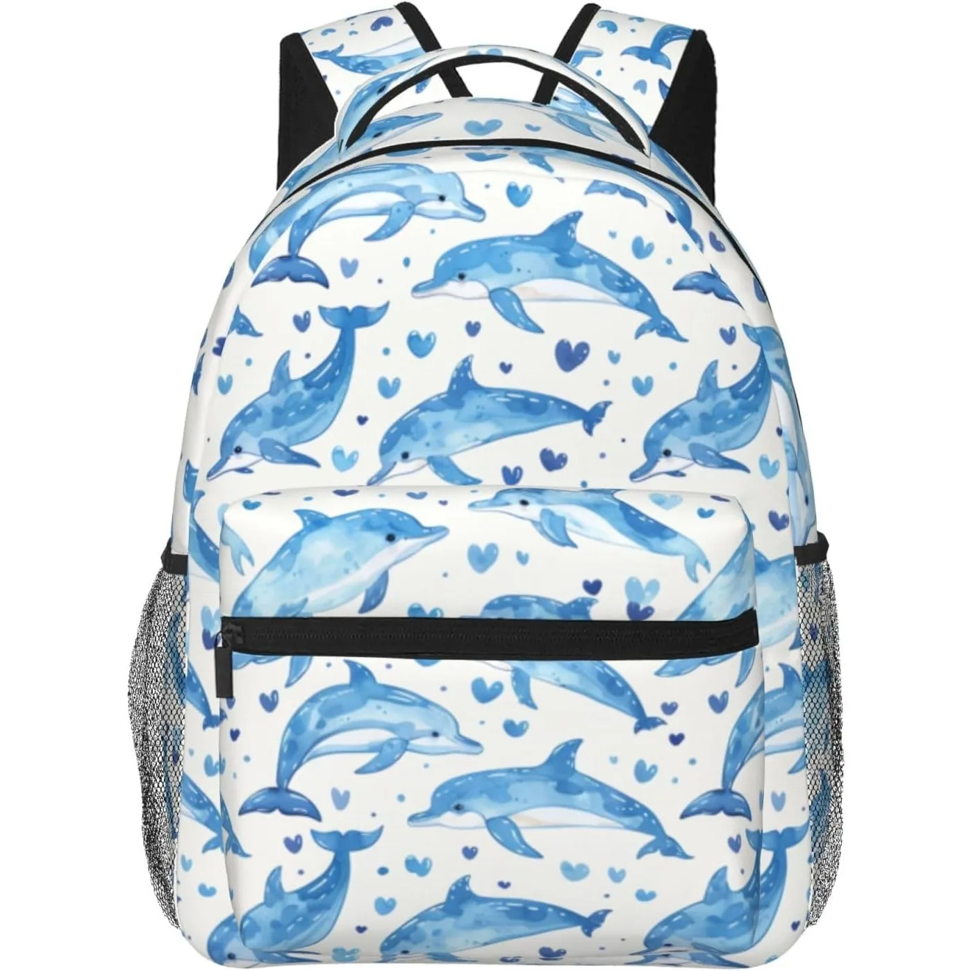 

Dolphin Backpack Travel Backpacks Cute Ocean Animal Back Pack Accessories Bag for Work Ideal Gifts for Sea Life Lovers