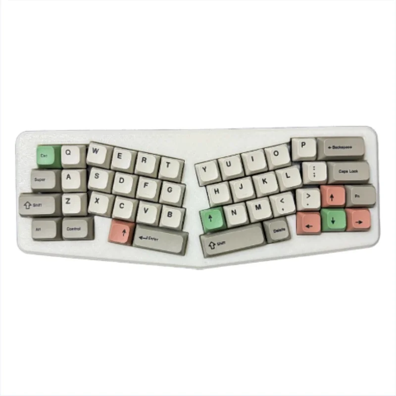 Cyber_Alice 40% คีย์บอร์ดเค้าโครงขนาดกะทัดรัดพิเศษ 46Key RGB Hot Plug Backlight Single Mode Type-c คีย์บอร์ด QMK/Vial Macro Keyboard