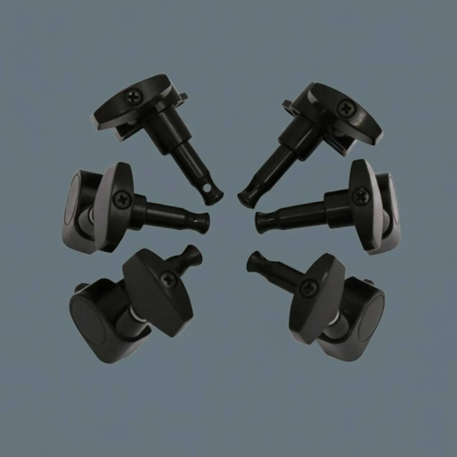 

6 Pieces Acoustic Guitar Machine Heads Long-Lasting 3L3R Tuning Peg Set Musical Instrument Accessory Replacement Parts