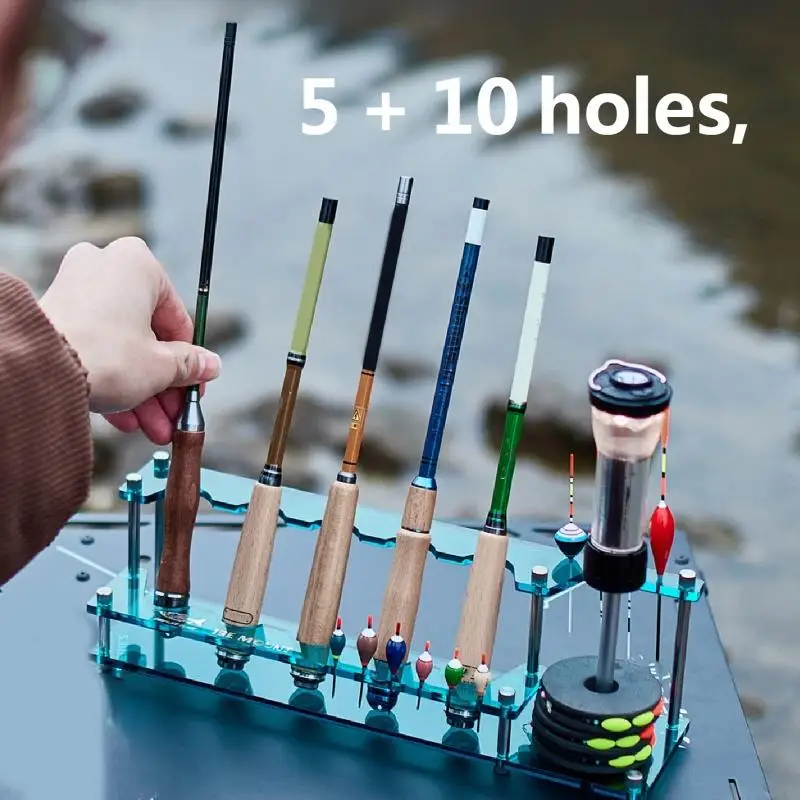 

Акриловая подставка для демонстрации рыболовных снастей, подвесной кронштейн для хранения удочек для организации снастей и 69HD