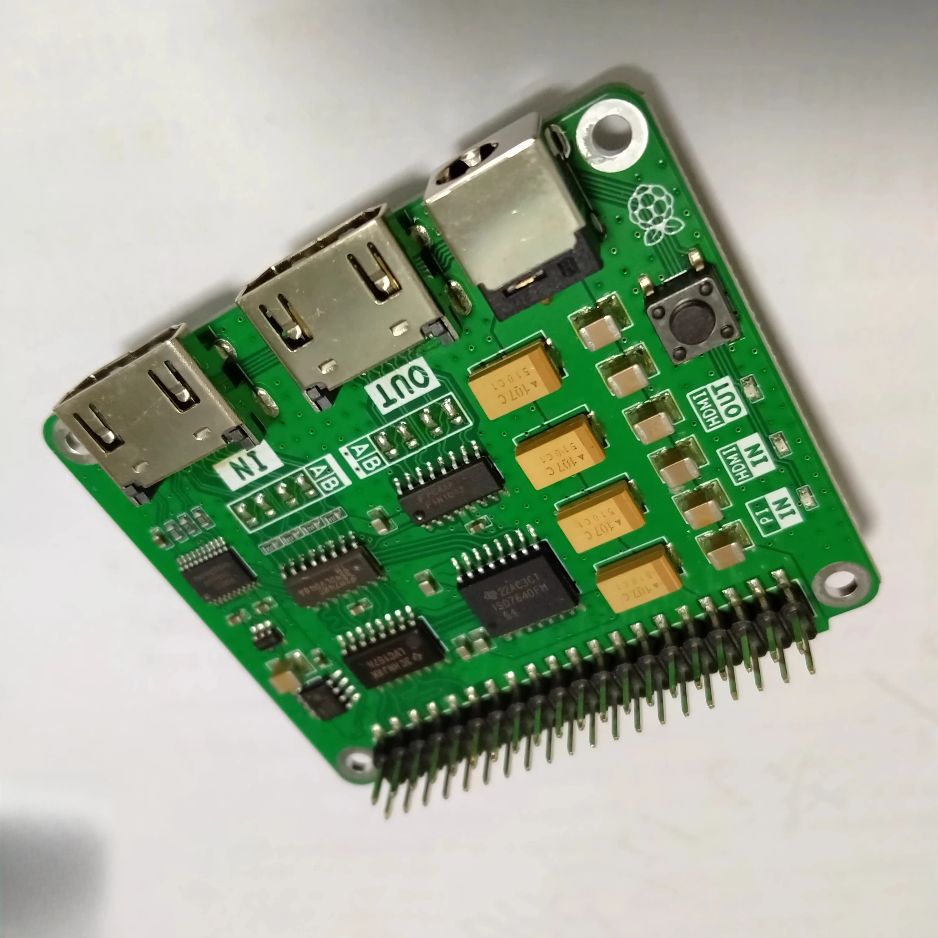 Placa de expansión de aislamiento físico de señal Raspberry Pi I2S