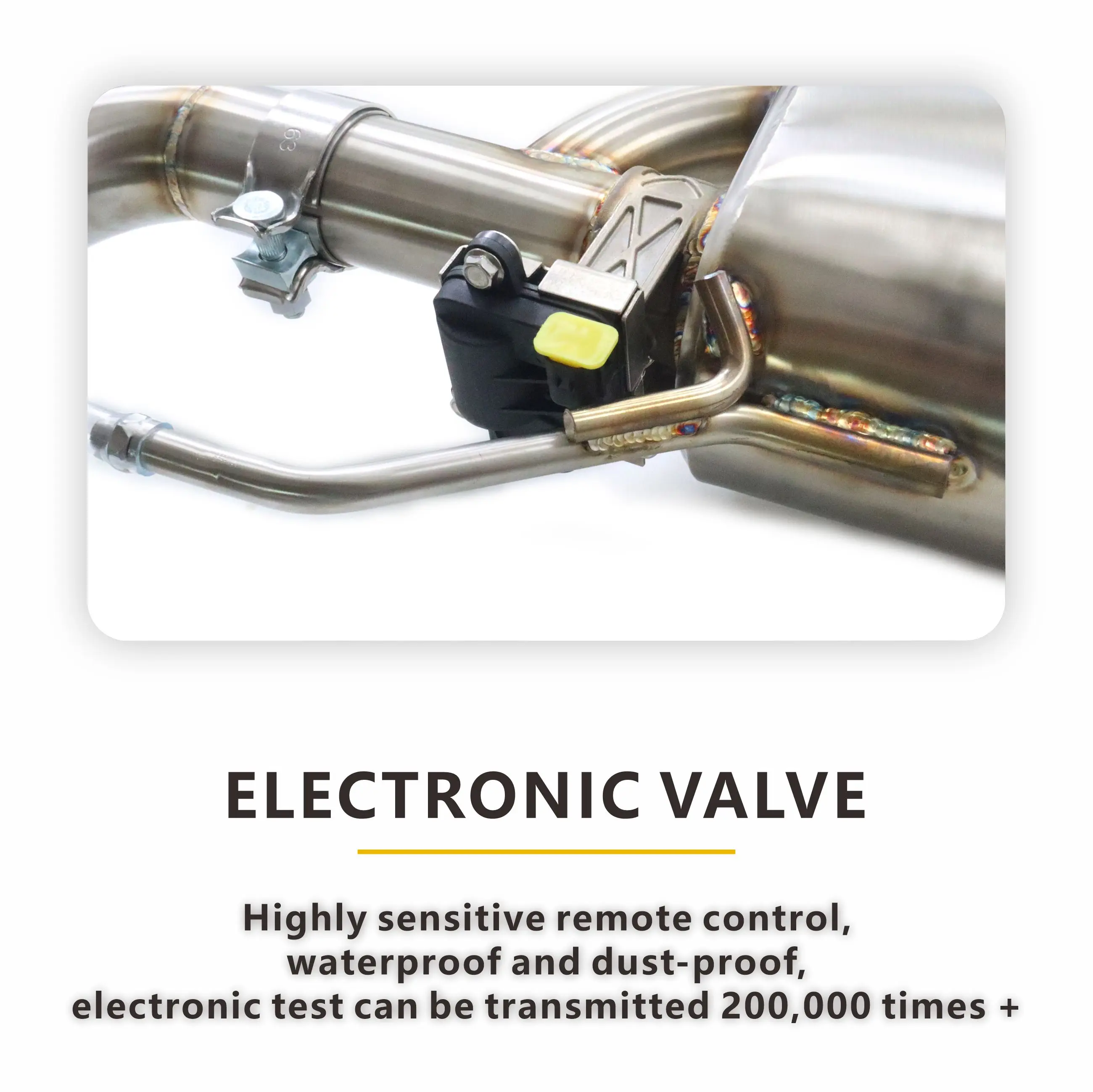 HMD for Mercedes Benz GLC300 X254 Electronic valves Stainless steel Muffler Catback Exhaust pipe Lossless installation