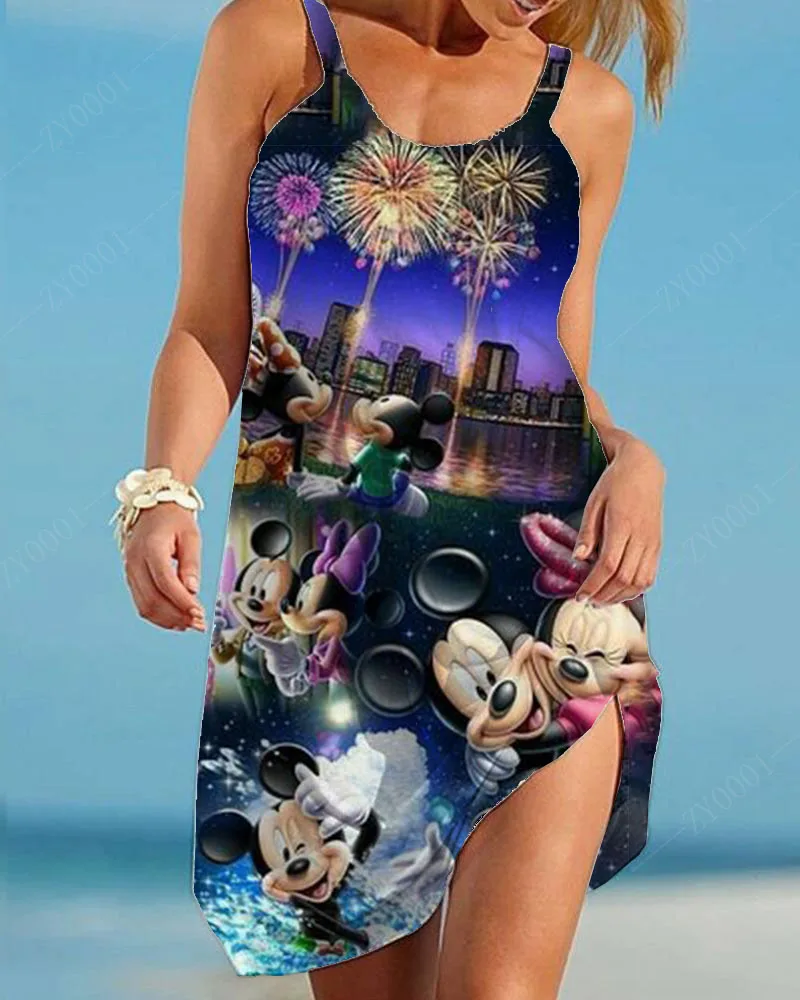 Spódnice kobieta moda 2022 Disney biały Hippie Chic sukienki w stylu Boho lato 2022 panie eleganckie sukienki dla kobiet damska sukienka Playa