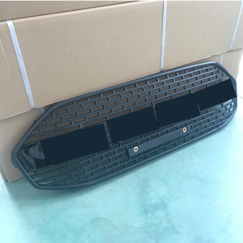 Venta al por mayor, rejilla embellecedora delantera de plástico ABS de alta calidad apta para Ford Ecosport, Kit de carrocería de coche, conversión 2012-2016