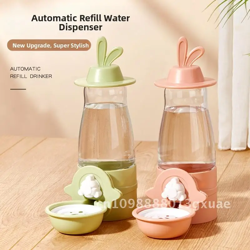 

Rabbit kettle drinker Dutch pig chinchilla hedgehog feeding water mute large capacity automatic water refill
