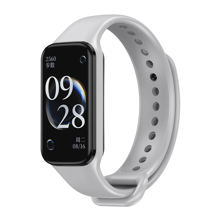 Siliconen zachte polsbandriem voor Redmi horlogeband 2 Horlogeband vervangende sportarmband voor Xiaomi Band 8 Actieve Correas