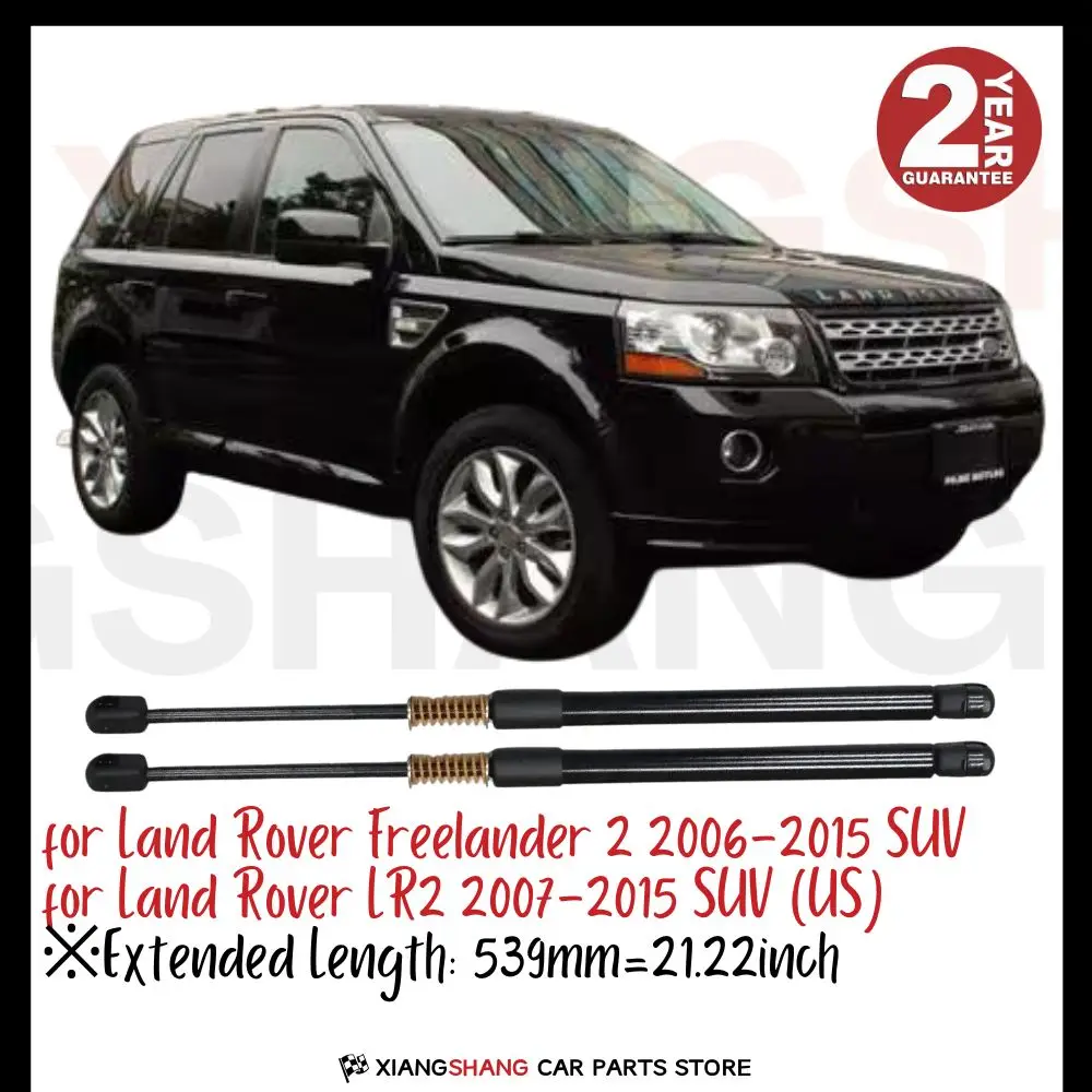 

2pcs Rear Damper for Land Rover Freelander 2 (L359) 2006-2015 SUV WITH SPRING Trunk Boot Gas Charged Gas Struts