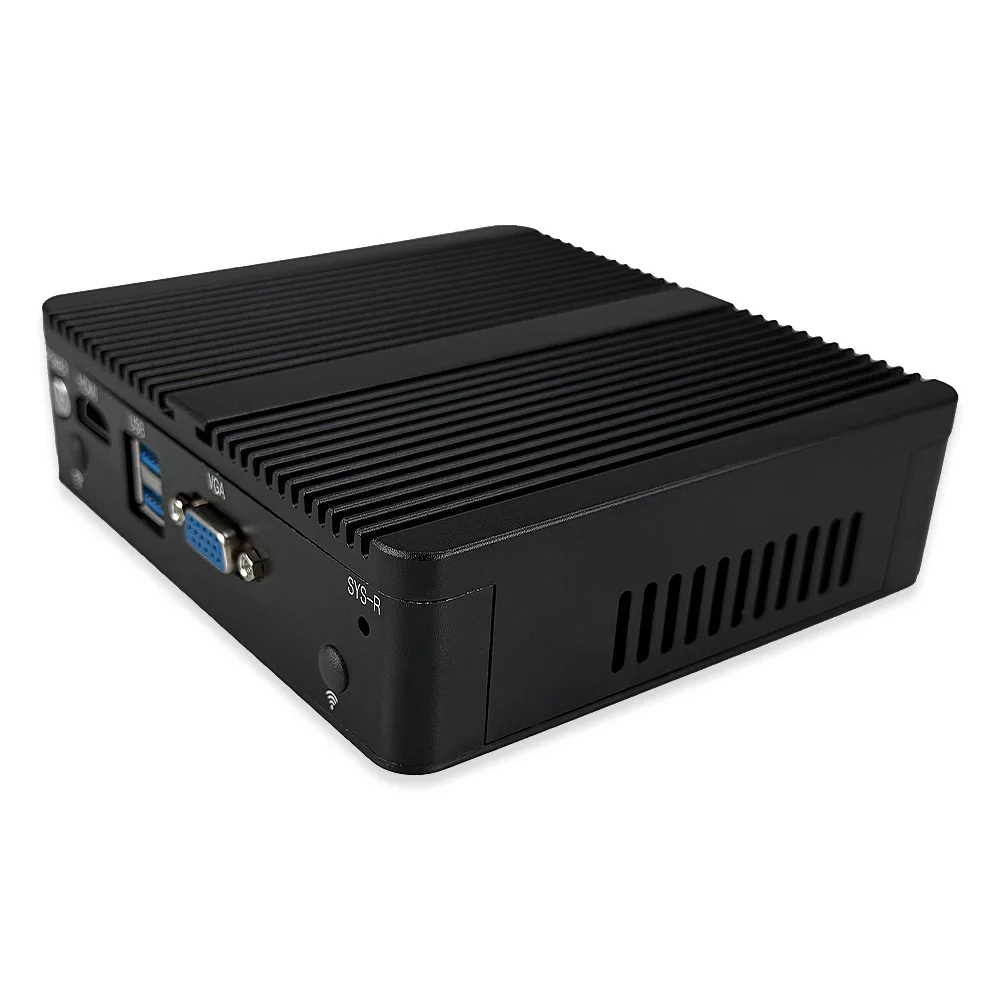 OptiLinkX Four Network Port Routeing Mini PC N5105 Fanless Silent Gigabit Network Port Low-power Firewall Small Computer