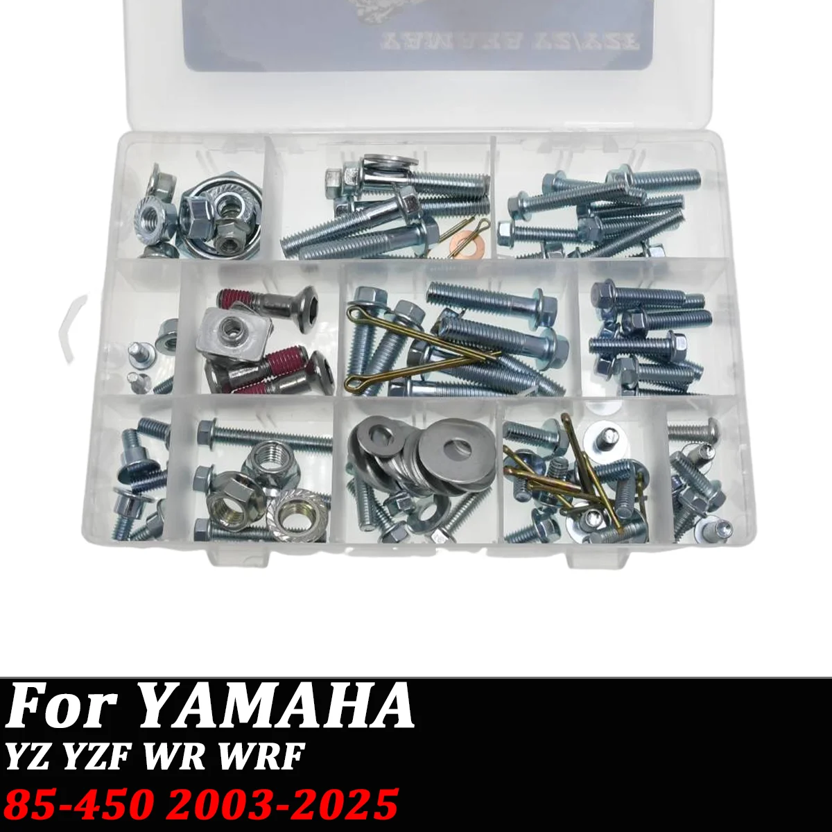 Motocross screw Hardware Bolt Full Plastics Fastener Kit For Yamaha YZ65 YZ85 YZ125YZ250 YZ450 WR250F WR450F 2003-2024 Dirt Bike