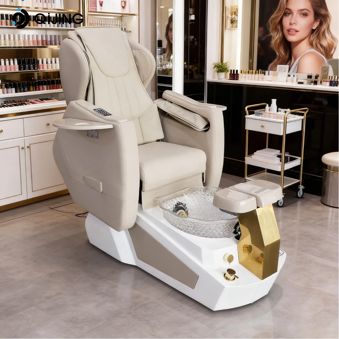 

Light Luxury Design Pedicure Chair Professional airbag Massage Pedicure Chairs Spa Manicure Nail Chair for Pedicure