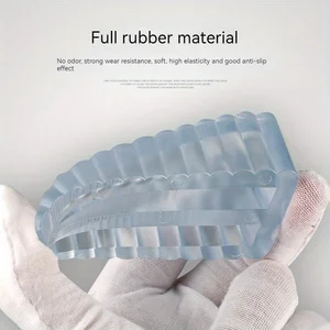 Nicht -Klingel -Türstopper, ohne Bohrung, Gummi -Türkork, Türsicher, Verkostung, Anti -Kollisionstürblocker 6 Hauptverkaufskabiner Kabinett - №1