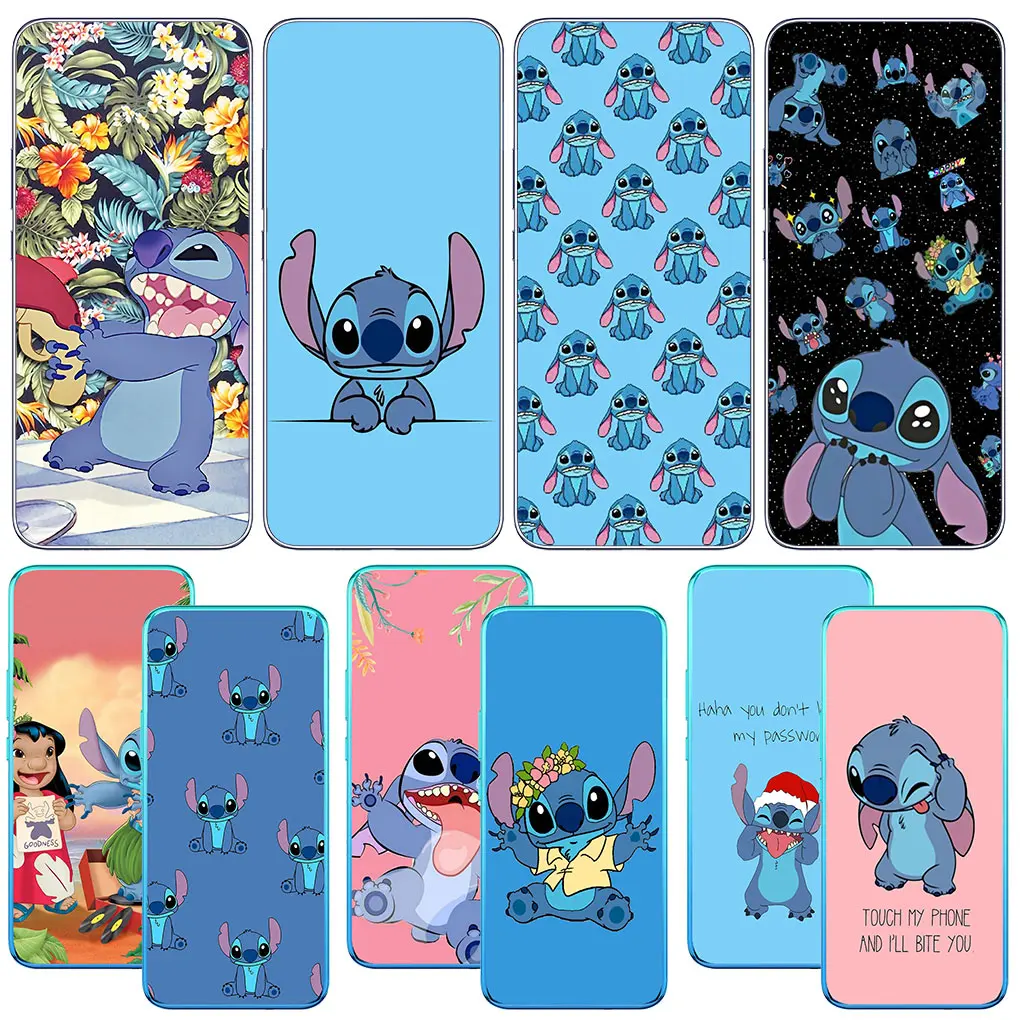 Lilo Stitch Anime Cute Soft Phone Cover for Motorola Moto G84 G14 G13 G53 G54 G62 G72 G82 G42 G32 G23 G22 E13 E20 Silicone Case