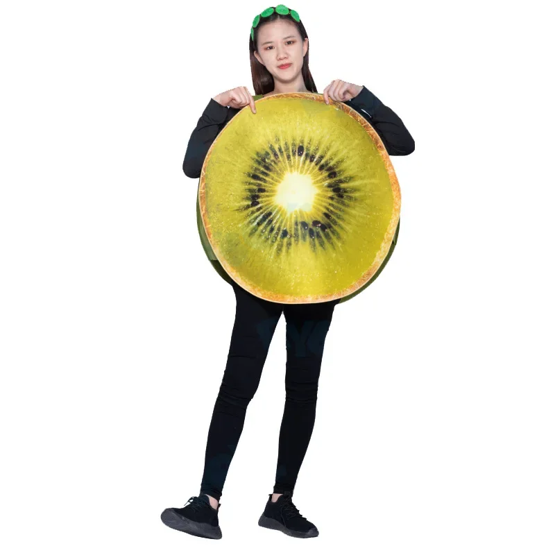 Funny Cosplay Kiwi Costume Fruit Party Clothes For Adult And Children