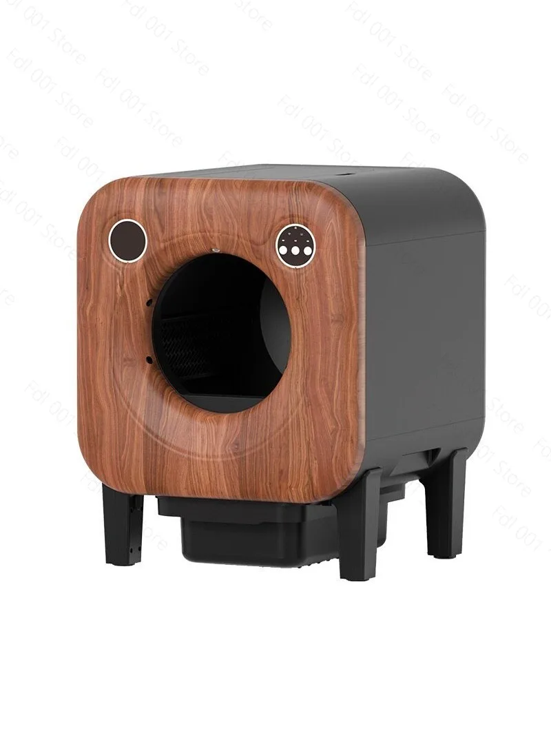Smart Cat Litter Box Purification and Deodorization Automatic Cat Litter Box, Closed Anti-splash Cat Toilet Self-cleaning