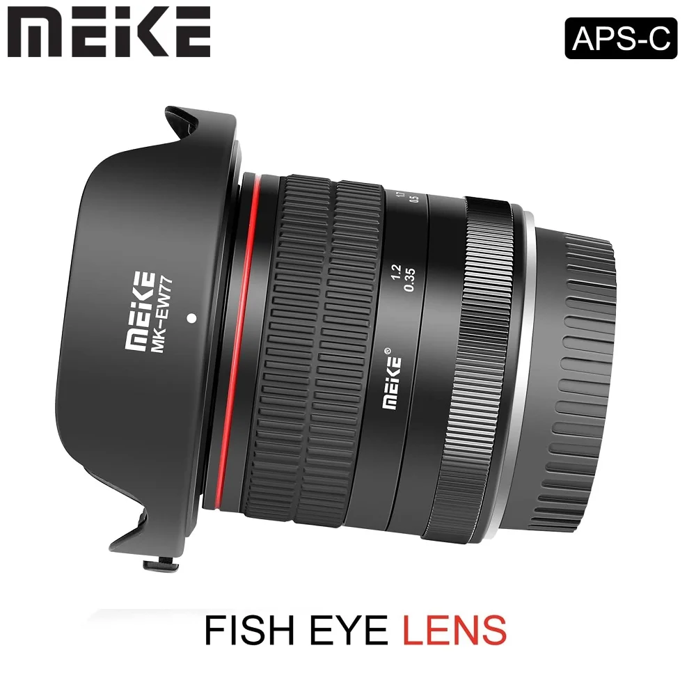 Meike 8mm f3.5 Ultra Wide Angle APS-C Fisheye Lens for Nikon F Mount D850 D750 D780 D610 D3200 D3300 D3400 D3500 D5500 D5600