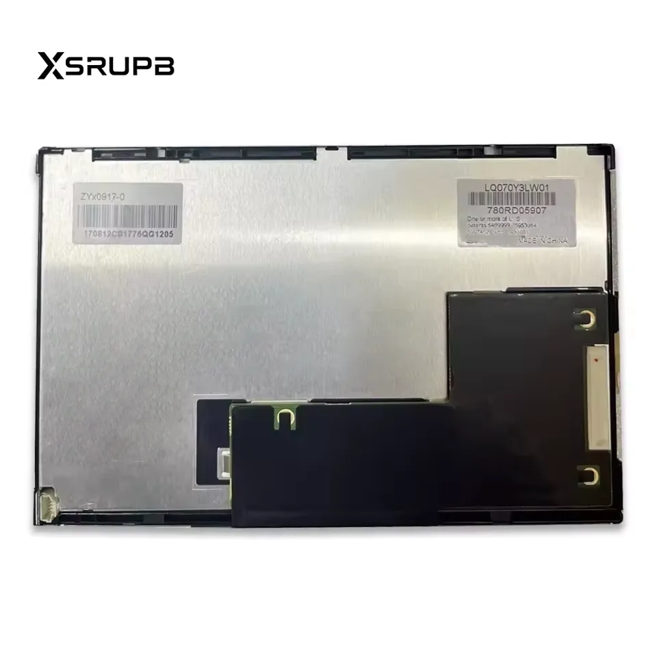 

Оригинальный 7-дюймовый экран LQ070Y3LW01 ZYX0917-0 800×480, промышленный TFT LCD дисплей