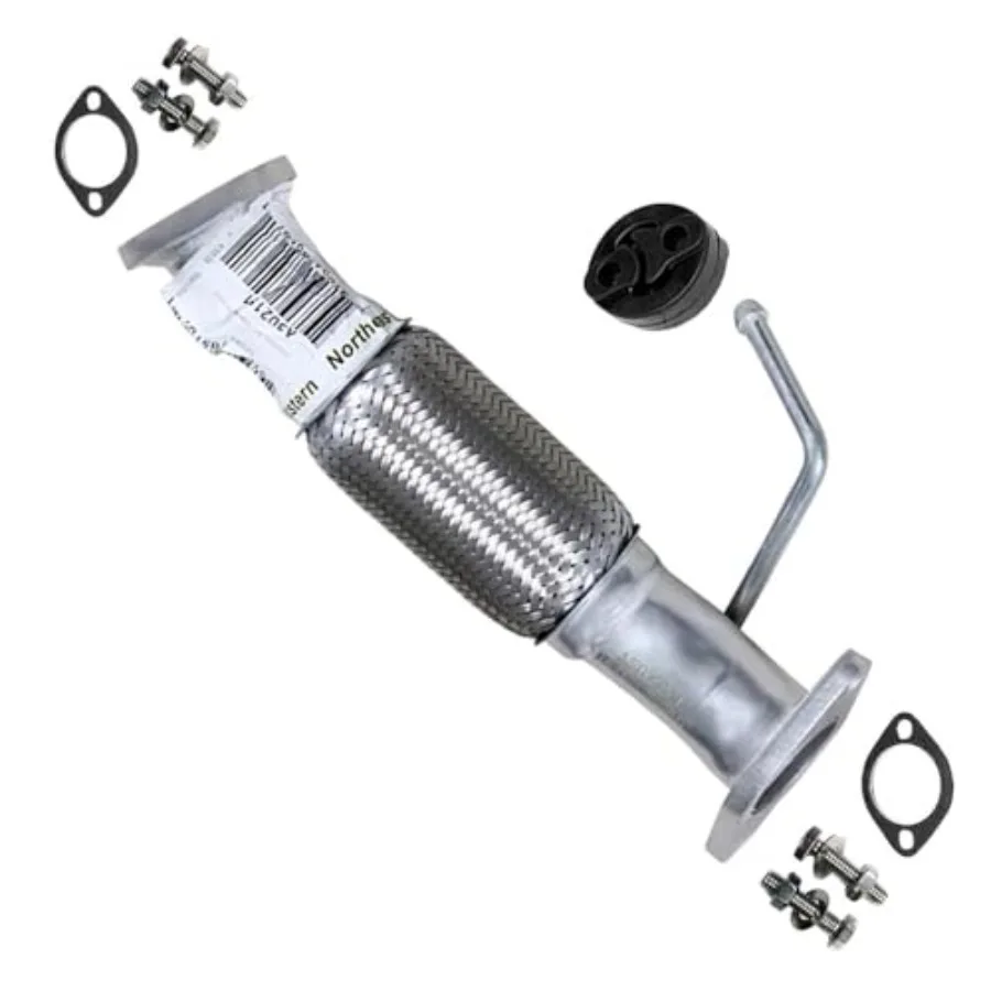 

Exhaust Front Flex Pipe Compatible for 2014-2019 Kia Soul 1.6L Stainless Steel Northeastern Exhaust Free Gaskets Hanger and Bol