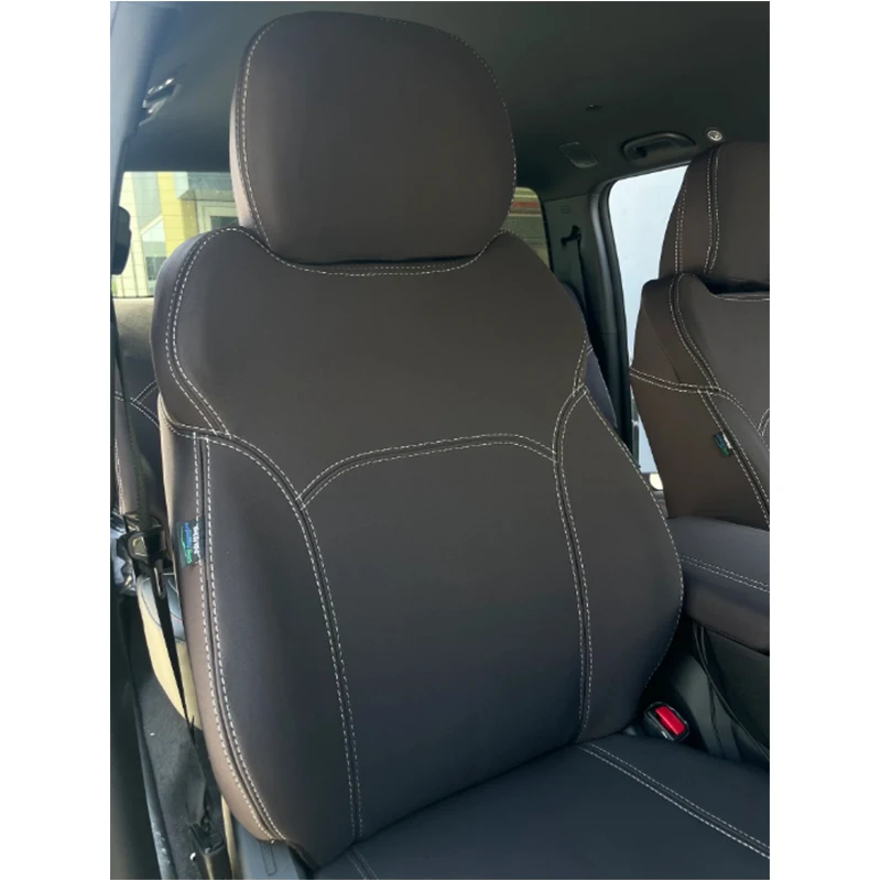 

Автомобильные аксессуары на заказ, чехлы на сиденья, 5-местные чехлы из искусственной кожи для BYD Shark 6, передний и задний комплект, полностью покрытый BYD SHARE