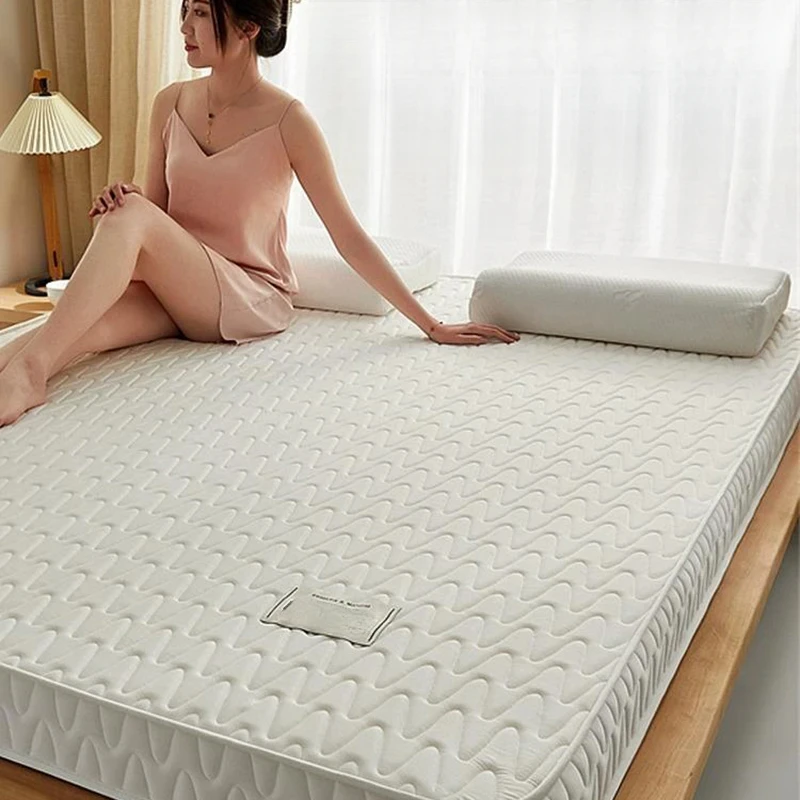 Coconut latex mattress cushion for home bedroom thickened bed mattress for student dormitory single room tatami hard mat