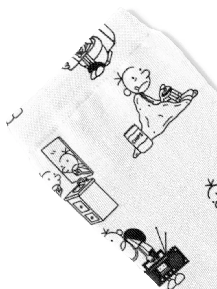 Wimpy Kid 4 states of Greg Heffley Socks Wholesale summer Stockings man Mens Socks Women's